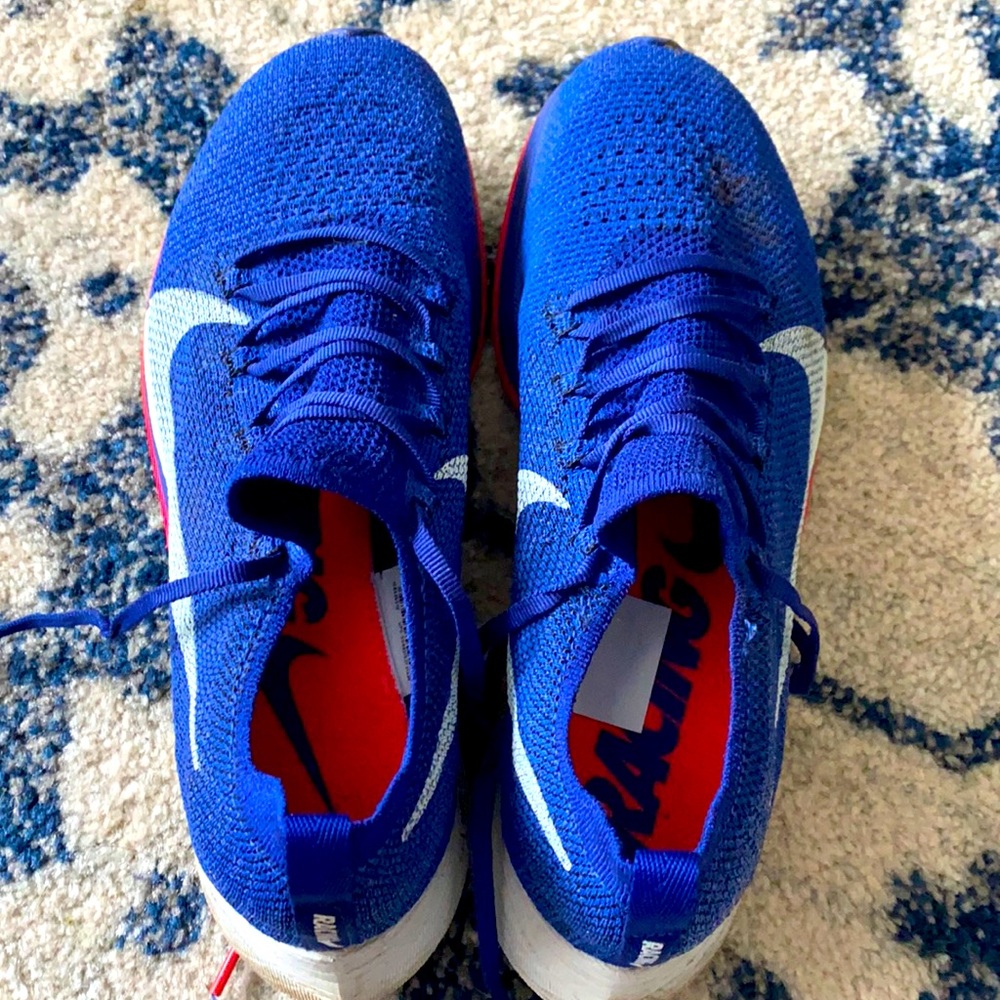 Men’s Size 8. Women’s 10. Nike Vaporflys.